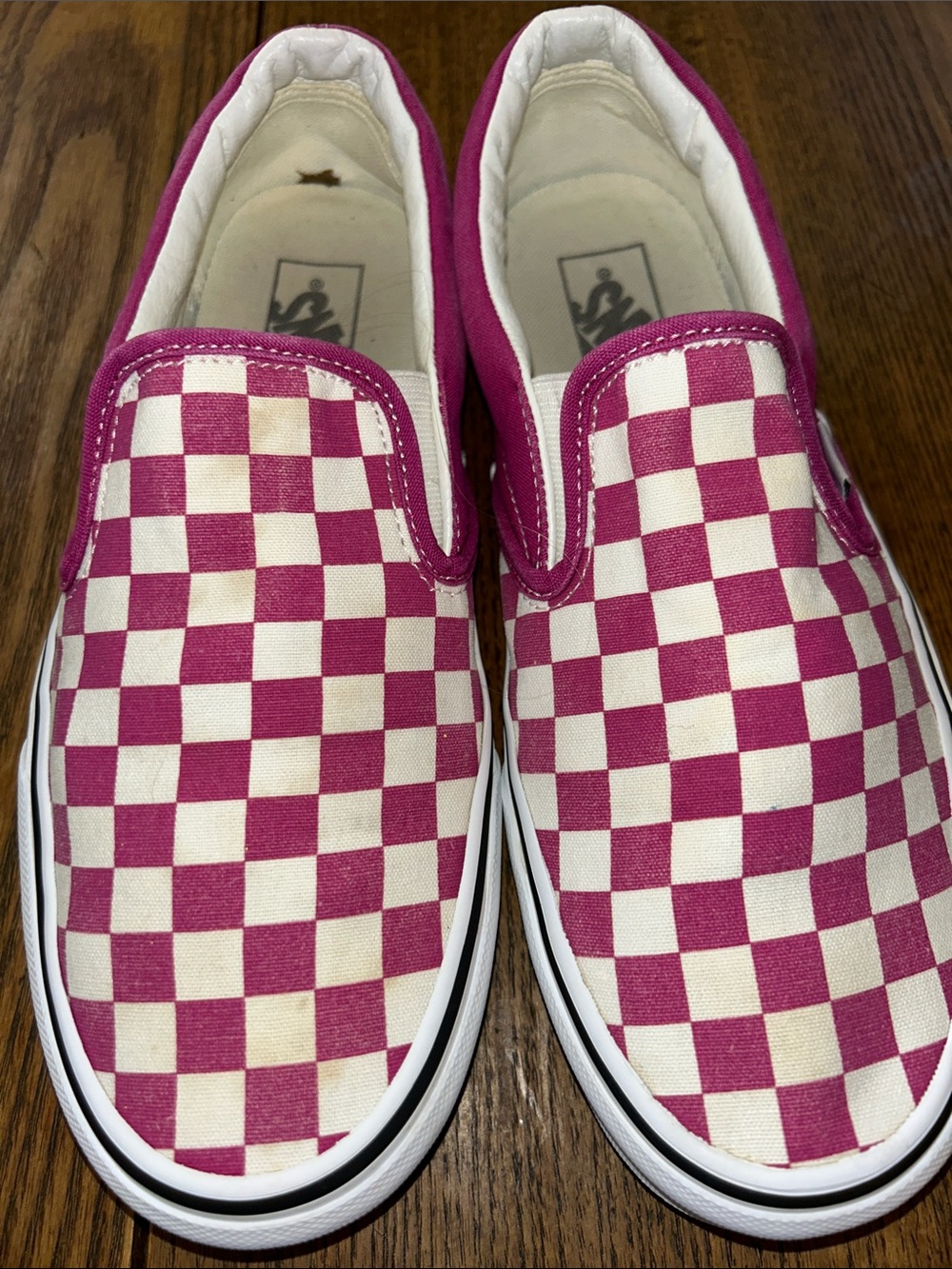 Vans Slip On Race 🏎️ Flag Checker Sneakers 👟Like 🆕